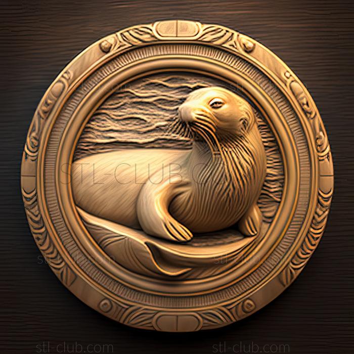 3D model st seal (STL)